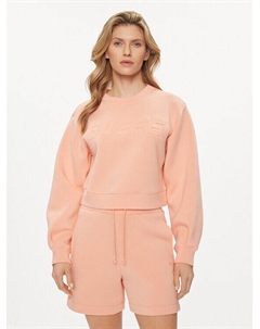 Толстовка обычного кроя, оранжевый Guess