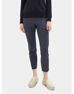 Узкие брюки чиносы, синий Tom tailor