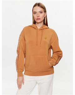 Толстовка обычного кроя, коричневый Guess
