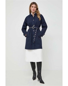 Хлопковое пальто, темно-синий Michael michael kors