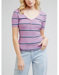 Футболка узкого кроя, фиолетовый Lee