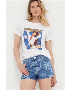 Джинсовые шорты, синий Guess