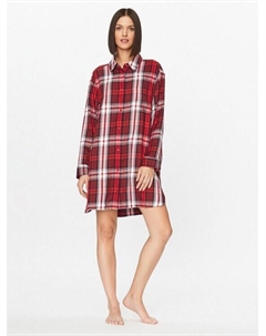 Ночная рубашка свободного кроя, красный Tommy hilfiger