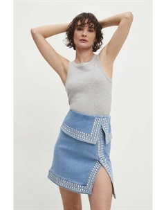 Юбка, синий Answear lab