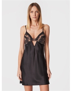 Ночная рубашка стандартного кроя, черный Chantelle x