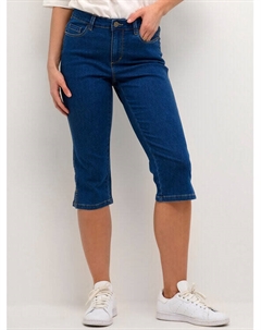 Джинсовые шорты узкого кроя, синий Kaffe