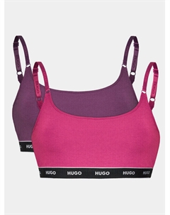 Комплект из 2 верхних бюстгальтеров, розовый Hugo