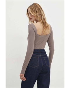 Боди, коричневый Answear lab