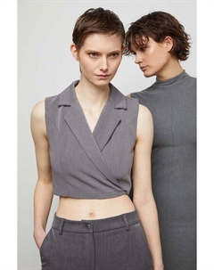 Жилет, серый Answear lab