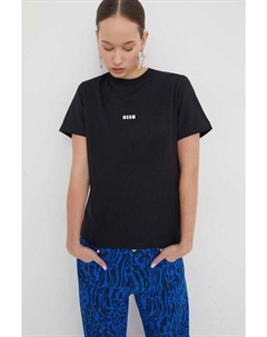 Хлопковая футболка, черный Msgm