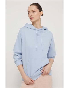 Толстовка из хлопка, синий Hugo