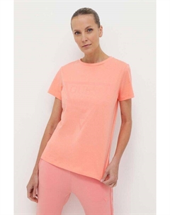 Хлопковая футболка, оранжевый Guess