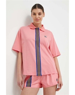 Поло, розовый Fila