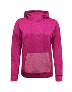 Вязаное женское худи, розовый Asics