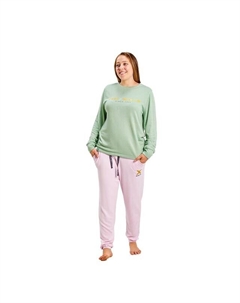 Пижама с длинными рукавами madp0300, розовый Munich