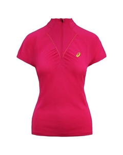 Розовая женская беговая футболка Motion Dry Fuji, розовый Asics