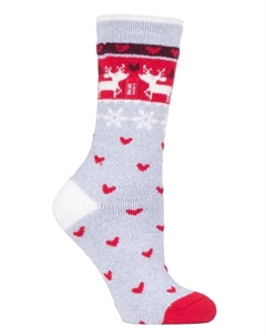 Новые термоноски Lite для женщин и мужчин на Рождество, коричневый Heat holders