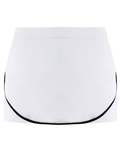 Женская белая клубная юбка, белый Asics