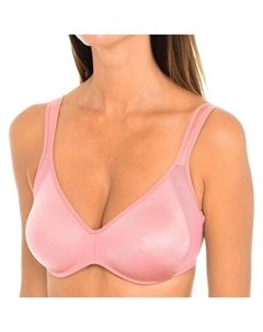 Женский бюстгальтер на косточках Щедрый 03792 с чашками из лайкры, розовый Dim