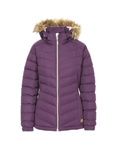 Женская водонепроницаемая стеганая куртка Nadina, фиолетовый Trespass