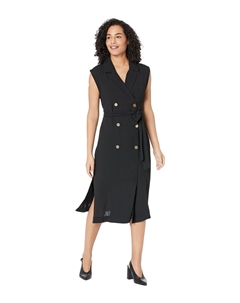 Платье, Drapey Crepe Trench Dress Michael michael kors