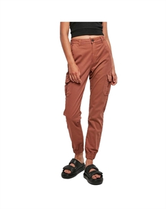 Брюки high waist cargo, оранжевый Urban classics