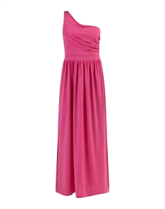 Платье One Shoulder Maxi, розовый Faina