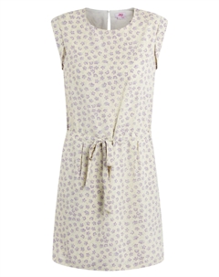 Платье Mit Blütenprint, светло-желтый Mymo