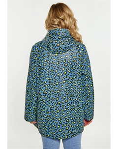 Дождевик, цвет Stahlblau Limette Leo Schmuddelwedda