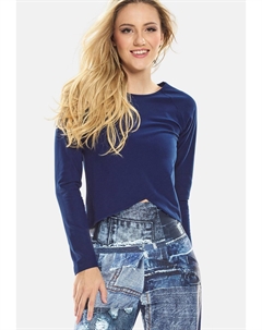 Топ с длинными рукавами FUNCTIONAL LIGHT AND SOFT CROPPED AET131LS, цвет dark blue Winshape