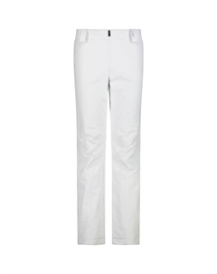 Женские Лыжные брюки стрейч на плоской подошве, белый Cmp