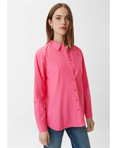 Блузка-рубашка MIT VERLÄNGERTEM RÜCKEN, цвет pink Comma casual identity