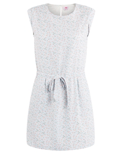 Платье Mit Blütenprint, светло-синий Mymo