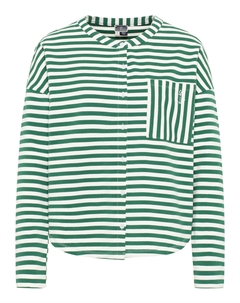 Толстовка Sweat Jacke, цвет Grün Weiss Dreimaster