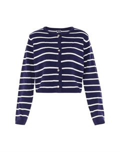 Толстовка Cardigan, цвет MARINE WEISS STREIFEN Dreimaster