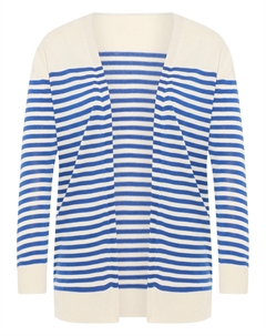 Толстовка Cardigan, цвет Wollweiss Blau Dreimaster