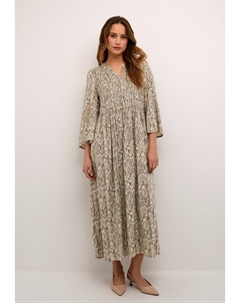 Платье макси BPOFELIA, цвет sand toned organic print Kaffe