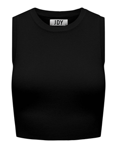 Вязаный топ CIRKELINE, черный Jdy