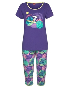 Пижама, темно фиолетовый Peanuts