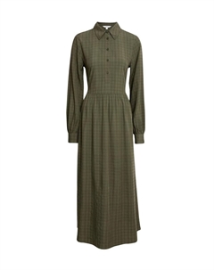 Платье-рубашка, темно-зеленый Marks & spencer