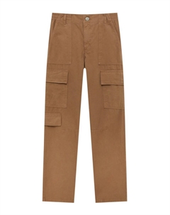 Брюки карго, коричневый Pull & bear