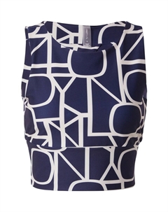 Спортивный топ FONT, морской синий Only play