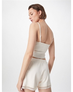 Ночная рубашка GO RIBBED, кремовый Sloggi