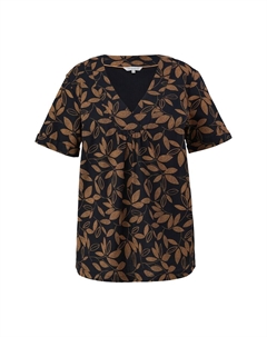 Блуза, цвет Chestnut Brown/Black Triangle