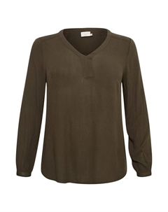 Блуза AMI, темно-зеленый Kaffe curve