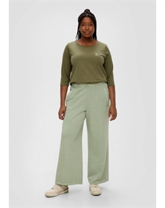 Широкие брюки, зеленый Triangle