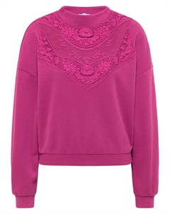 Свитер, розовый/темно-розовый Izia