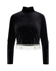 Лонгслив, черный Faina