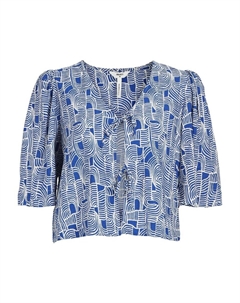 Блуза DAYA, королевский синий Object