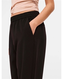 Брюки чинос OBJCECILIE, черный Object